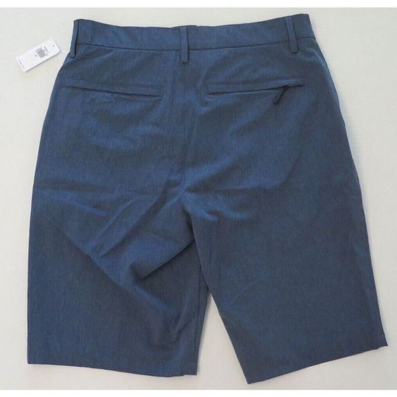 Old Navy 824696-00-10028 Men's Sz 28 Blue Heather Active StretchTech Shorts - Picture 2 of 9